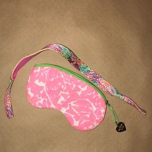 Lilly Pulitzer Sunglass case and croakies